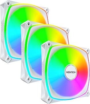 Montech RX120 PRO Reverse 3 in 1 Pack White