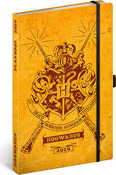 NOTIQUE Planbook diár/notes Harry Potter – Rokfort 2026, 13 × 21 cm