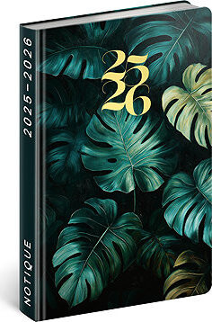 NOTIQUE 18-mesačný Petito – Monstera 2025/2026, 11 × 17 cm