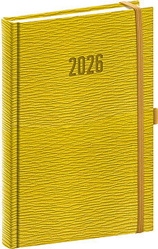 NOTIQUE Rivoli 2026 denný, žltozelený, 15 × 21 cm