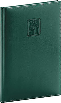 NOTIQUE Panama 2026 týždenný, zelený, 15 × 21 cm
