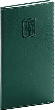 NOTIQUE Panama 2026 vreckový, zelený, 9 × 15.5 cm