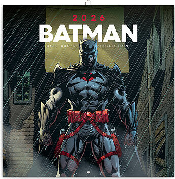 NOTIQUE poznámkový Batman Comics 2026, 30 × 30 cm