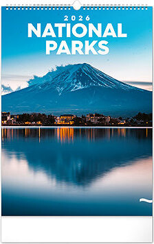 NOTIQUE Národné parky sveta 2026, 33 × 46 cm