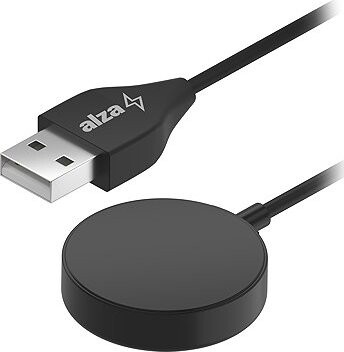 AlzaPower nabíjací kábel pre Samsung Galaxy Watch 1-8, Watch Ultra, Active 2 – 1 m