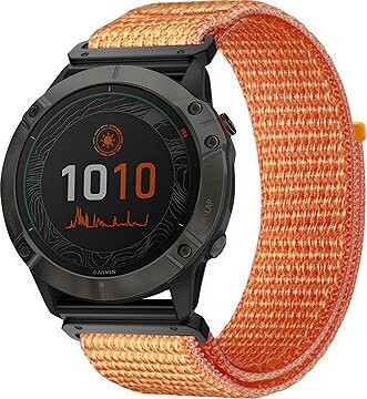 Eternico Airy for Garmin QuickFit 22 mm orange