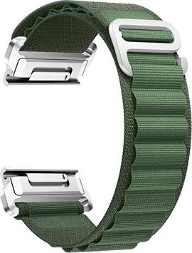 Eternico Alpine Look for Garmin QuickFit 22 mm Olive Green