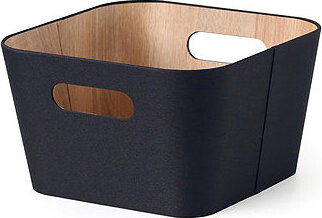 TORO Kôš úložný 27 × 27 × 16 cm, čierny