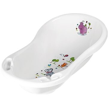 KEEEPER Detská vanička, 84 cm, „Hippo“, biela