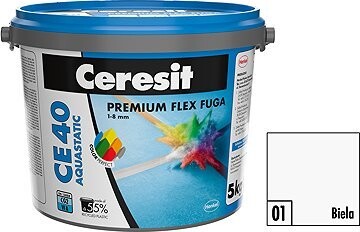 Ceresit Škárovacia hmota CE 40 biela, 5 kg