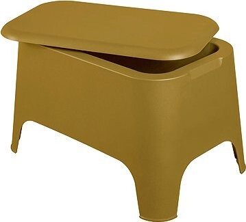 Toomax stôl + box Petra okrový 183