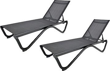 Rojaplast ležadlá ZWL-515 Duo čierne