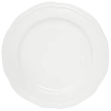 Casa Domani Florence Scallop RIM Súprava plytkých tanierov 27 cm 6 ks
