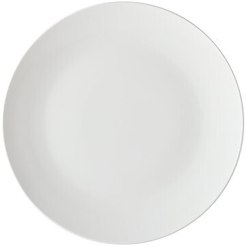 Maxwell & Williams WHITE BASICS COUPE Súprava dezertných tanierov 19 cm 4 ks