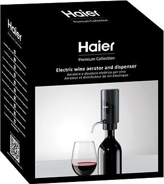 HAIER Elektrický dávkovač a prevzdušňovač na víno