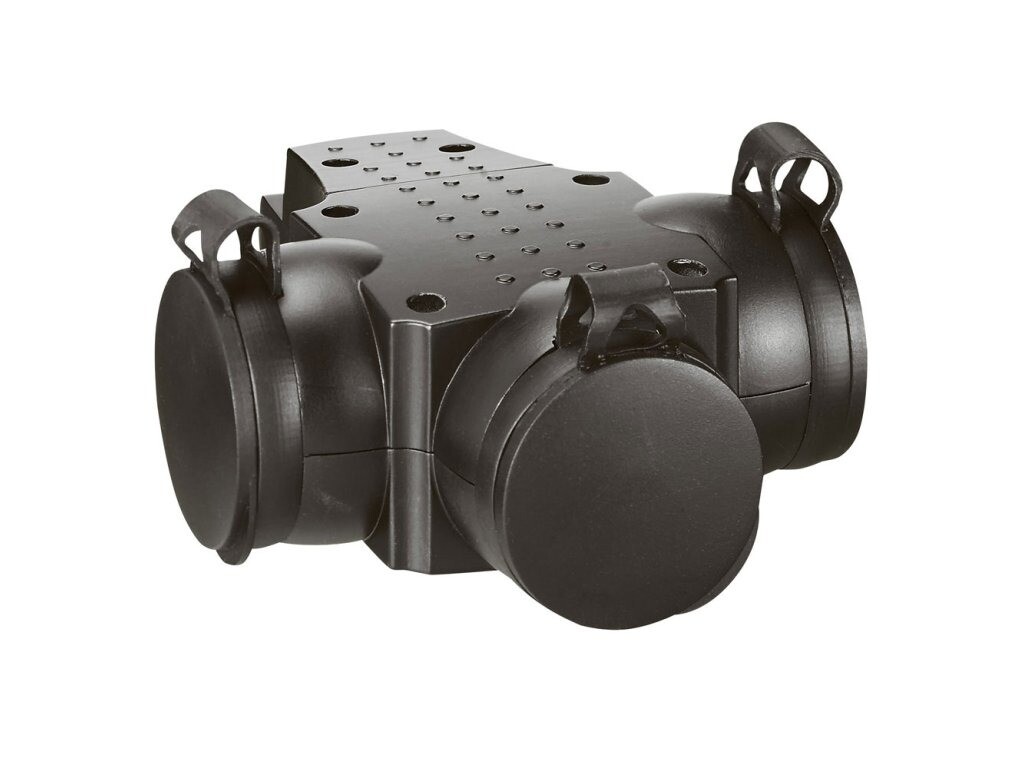 Legrand 050578, gumená 3-zásuvka