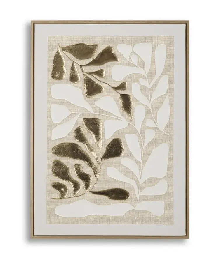 Obraz Goldy H 50x70 cm béžovo-zlatý