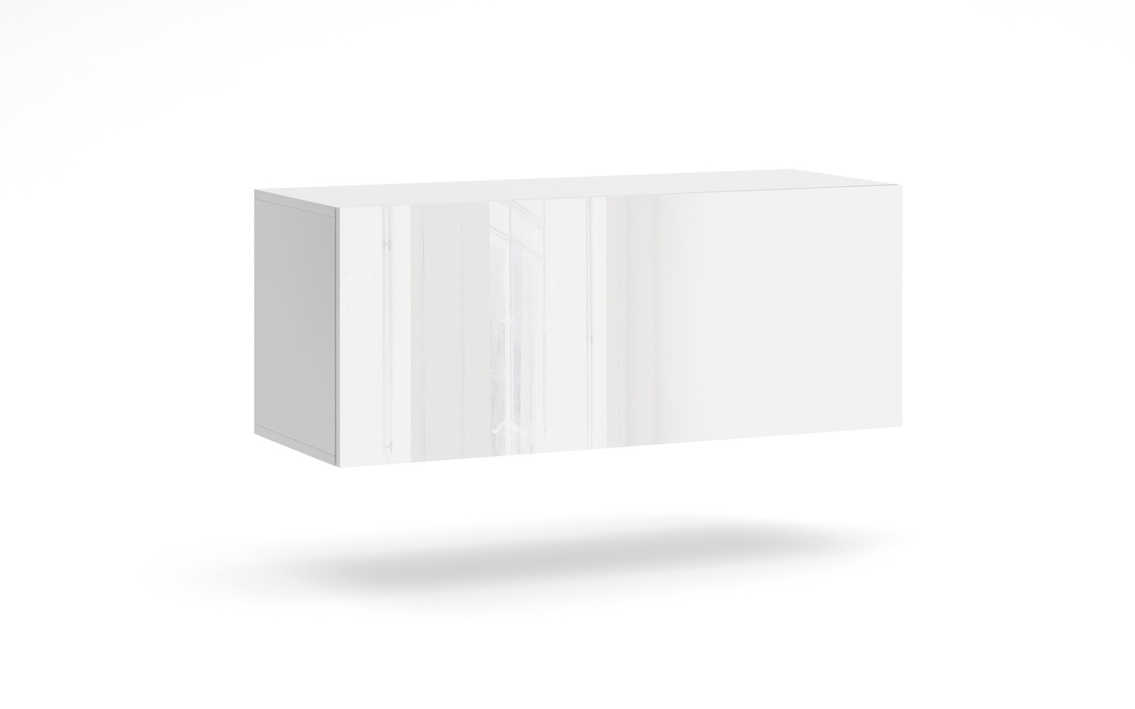 Obývací stěna Vivo II bílá/bílá lesk