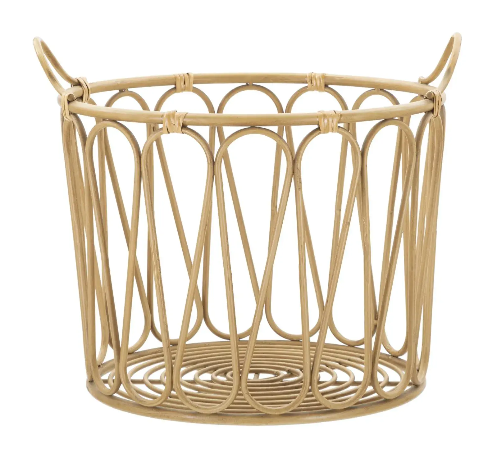 Proutěný koš Panama 49 cm hnědý