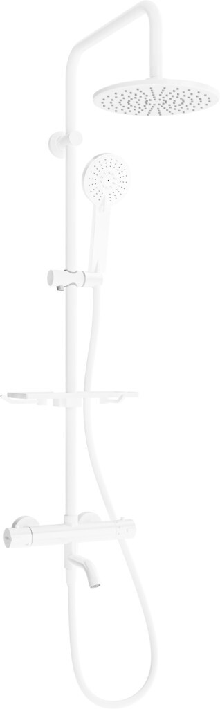 MEXEN/S MEXEN/S - KT40 - vaňový-sprchový set s termostatickou batériou, biela 779004093-20