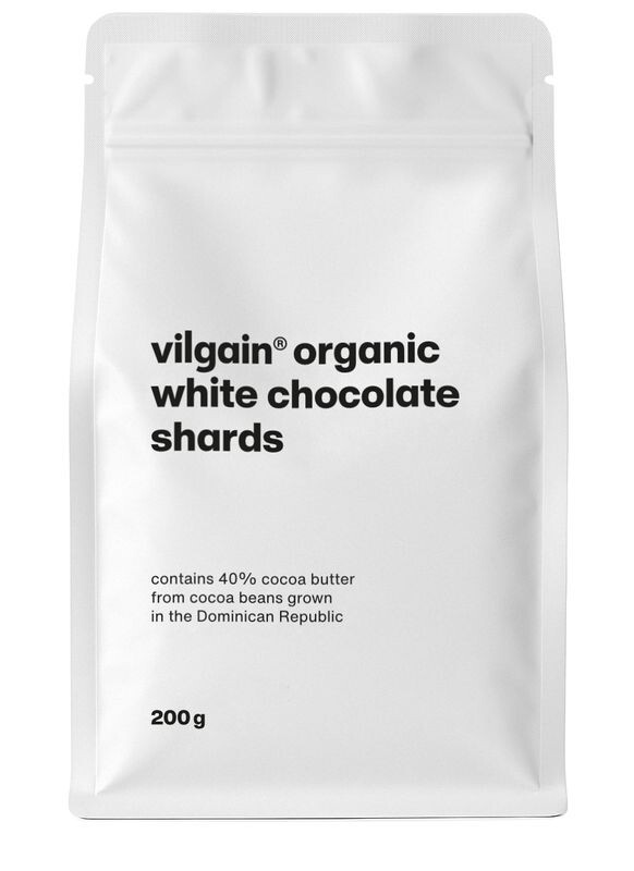 Vilgain Lámaná čokoláda BIO – 40 % biela čokoláda 200 g