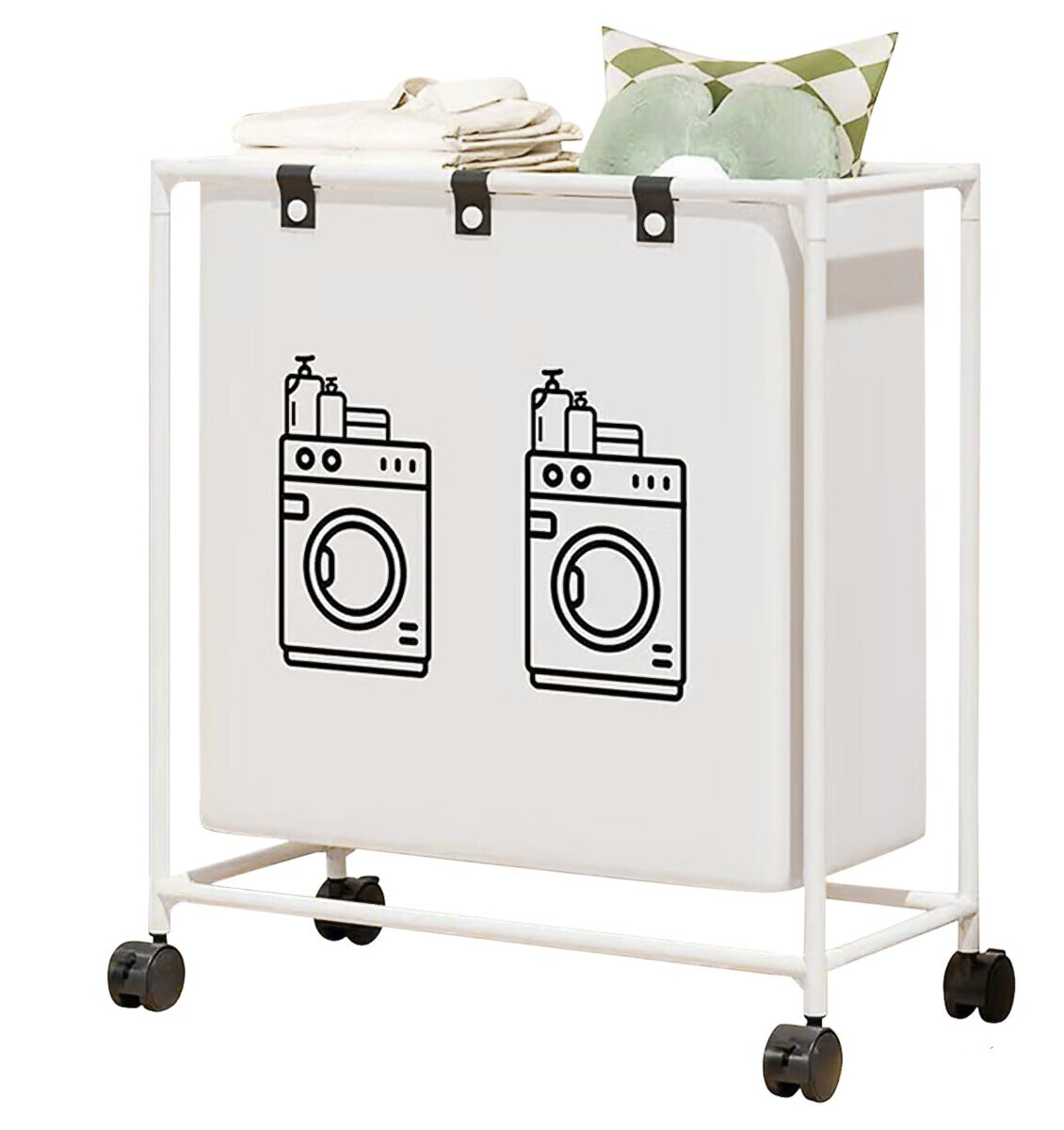 MAKRO - Kôš na špinavú bielizeň delený