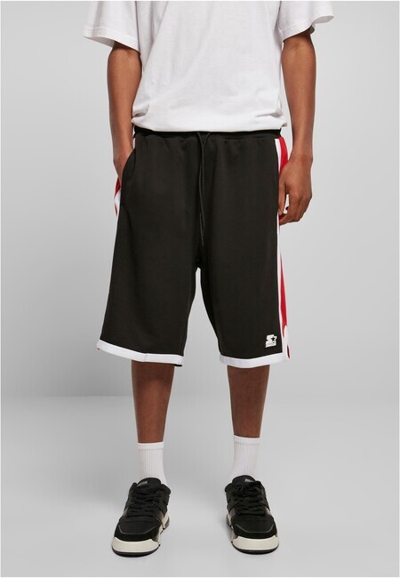Starter Laser Shorts black/cityred/white - L
