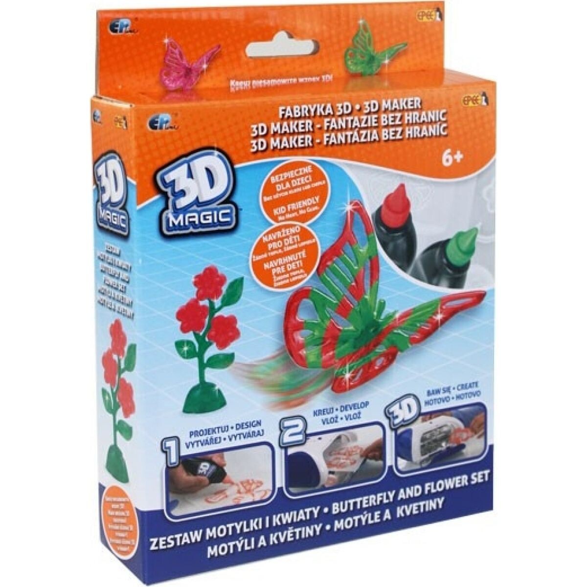 EP Line 3D Magic Tematická sada Dinosaury