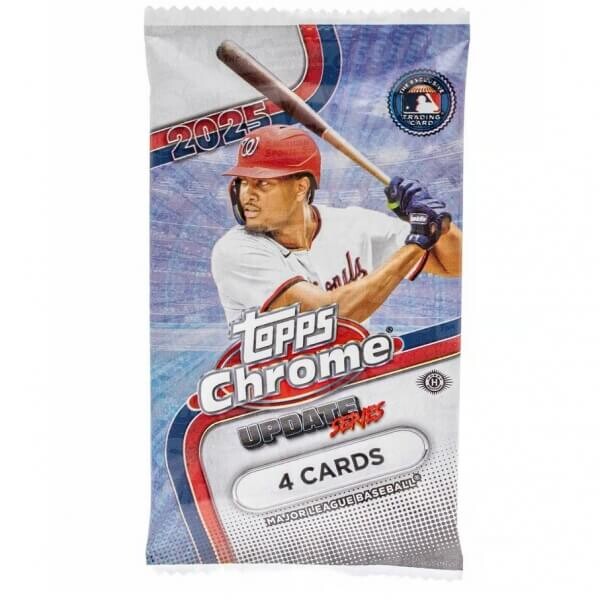 Topps 2025 Topps Chrome Update Series Baseball Hobby balíček