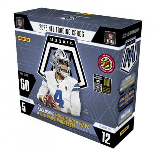 Panini 2025 Panini Mosaic NFL Football Hobby Box International