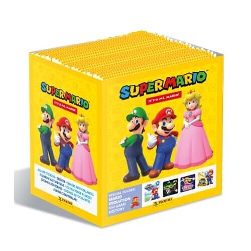 Panini Super Mario 2 - box samolepek - 36 balíčků