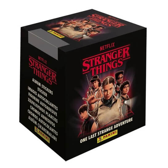 Panini Stranger Things: One last strange Adventure - box samolepek - 50 balíčků