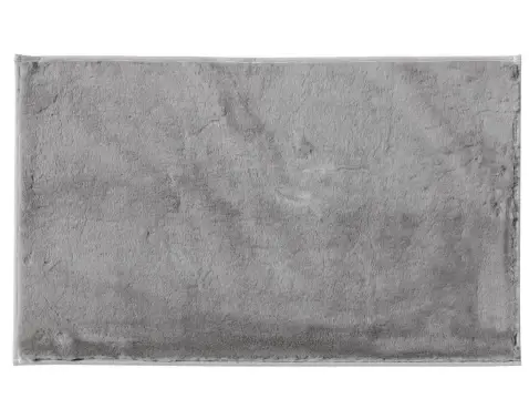 Kúpeľňová predložka Králik 50x80 cm, strieborná%