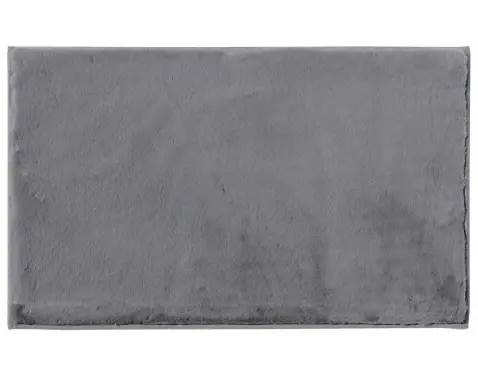 Kúpeľňová predložka Králik 50x80 cm, tmavo šedá%