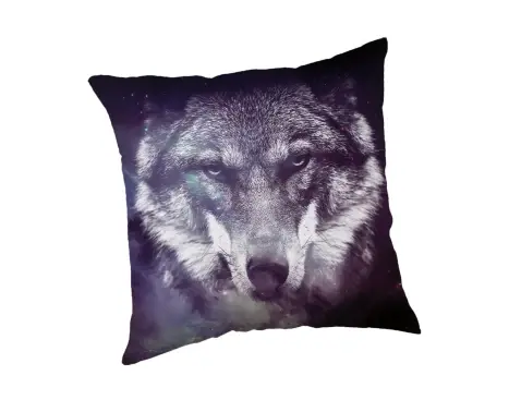 Obliečka na vankúš Blue Wolf, 45x45 cm%