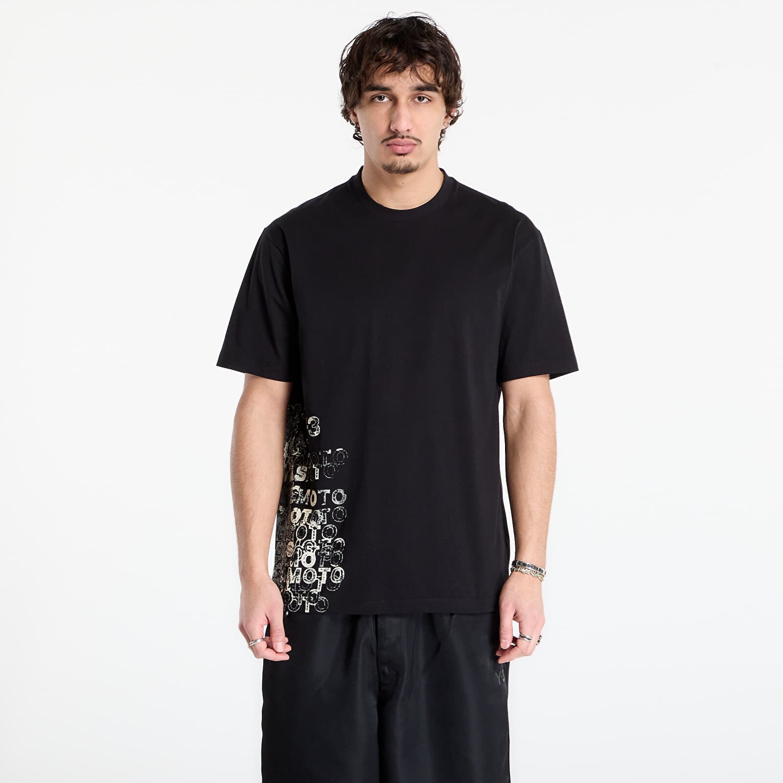 Tričko Y-3 Brushed Terry Crew Sweatshirt Light Brown M