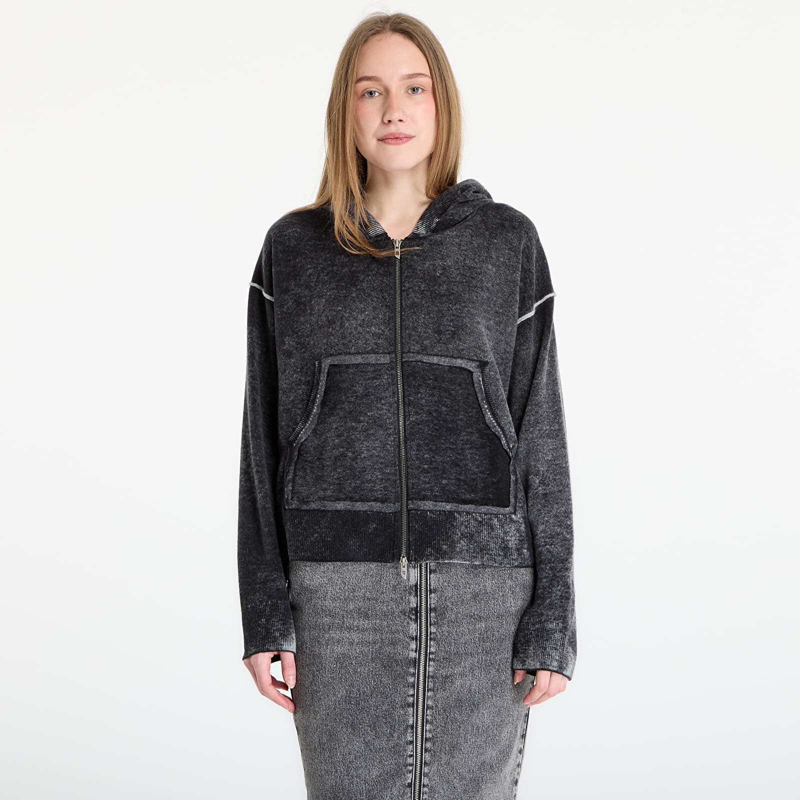 Sveter DIESEL M-Hermine Knitwear Black L