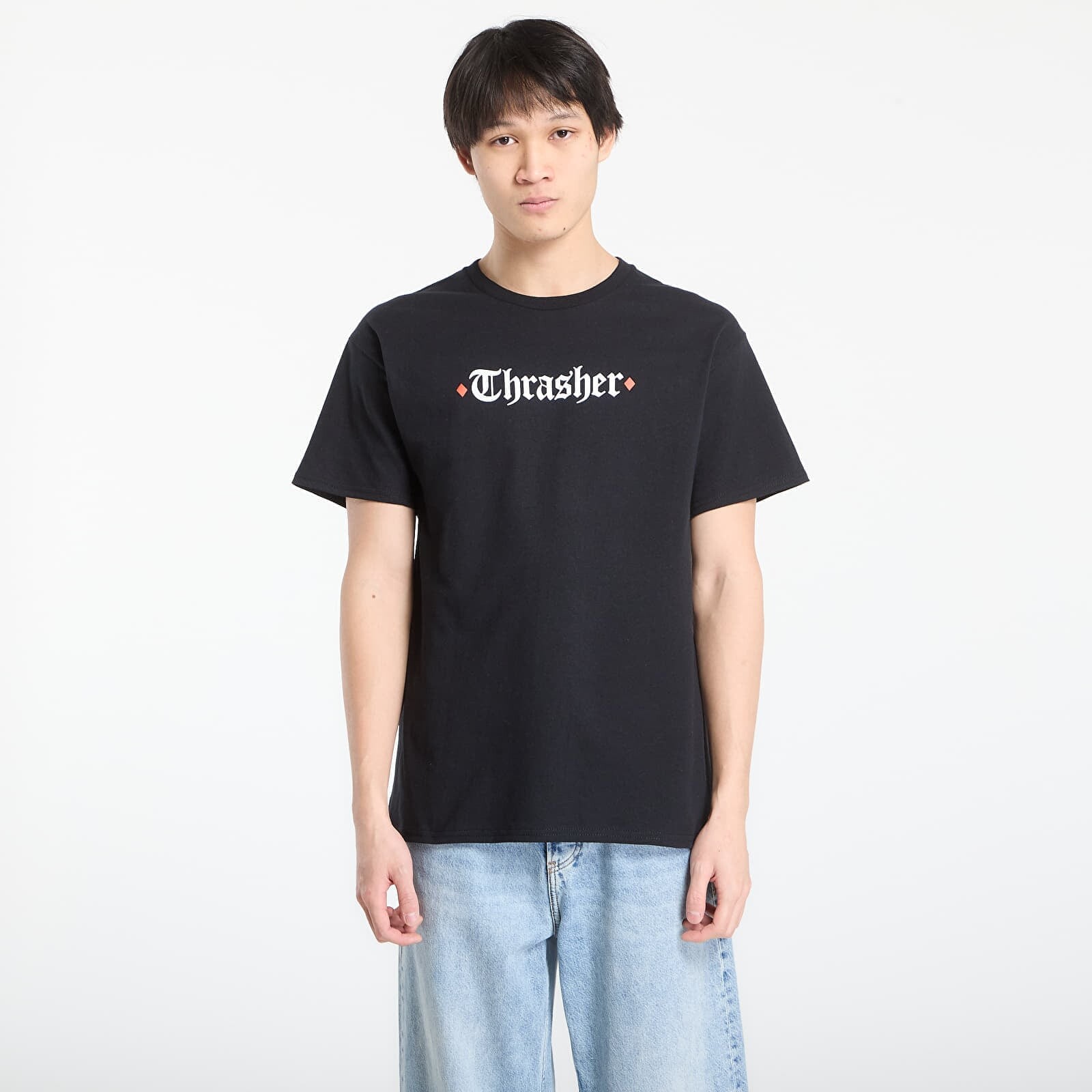 Tričko Thrasher x Spitfire The End Oath T-Shirt Black XL
