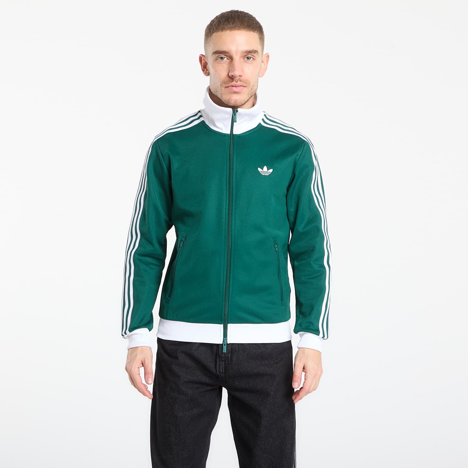 Mikina adidas Beckenbauer Track Top Collegiate Green/ White S