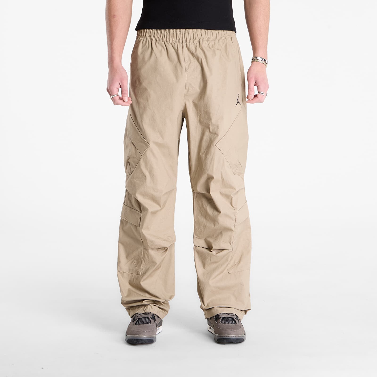 Kalhoty Jordan Flight Men's Utility Pants Khaki/ Black XXL