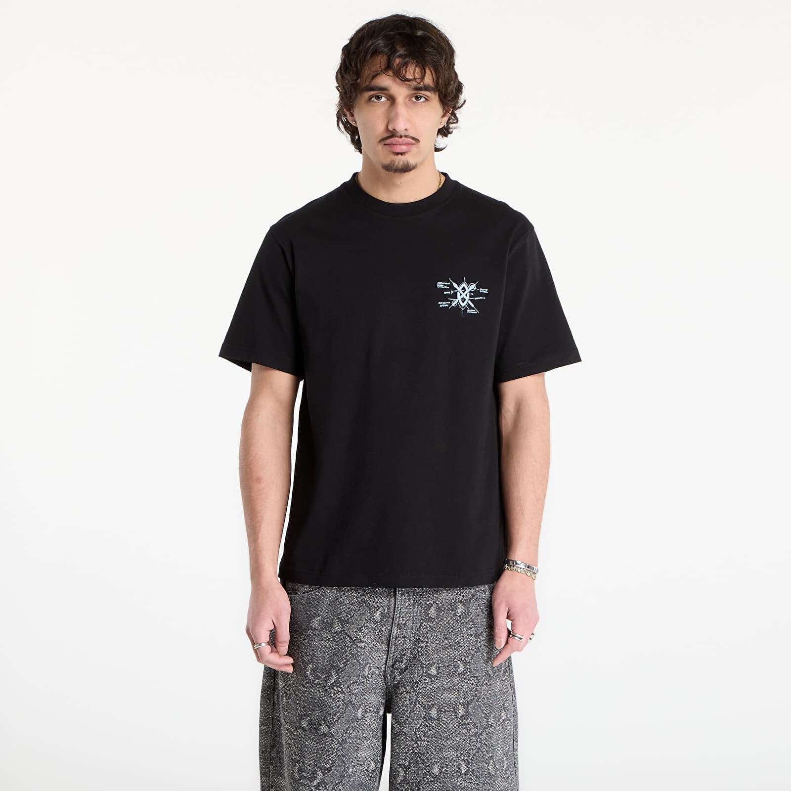 Tričko Daily Paper Shield Evolution Ss Tee Black S