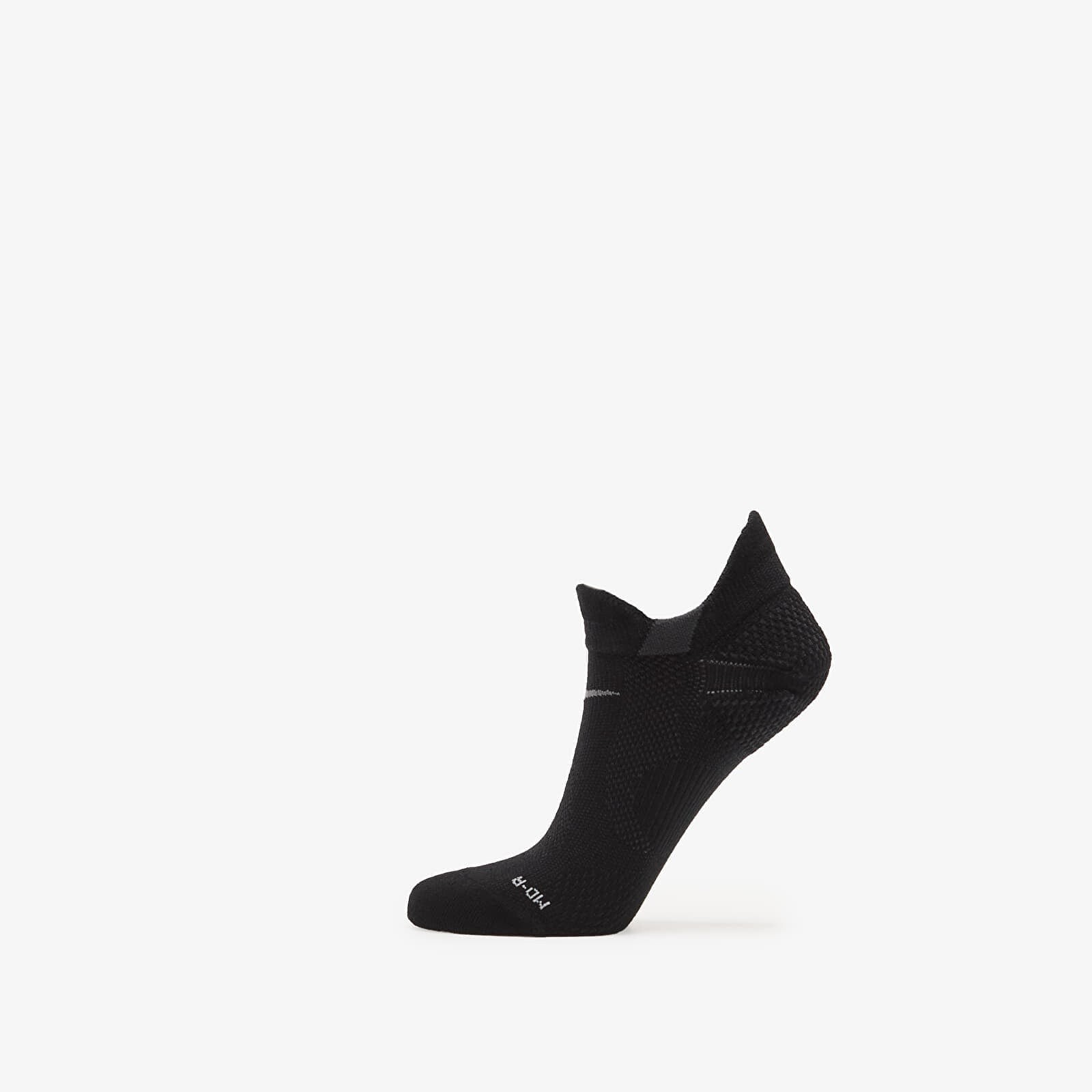 Ponožky Nike Running Lightweight No-Show Socks 1 Pair Black/ Dk Smoke Grey/ Pure Platinum/ Smoke Grey M