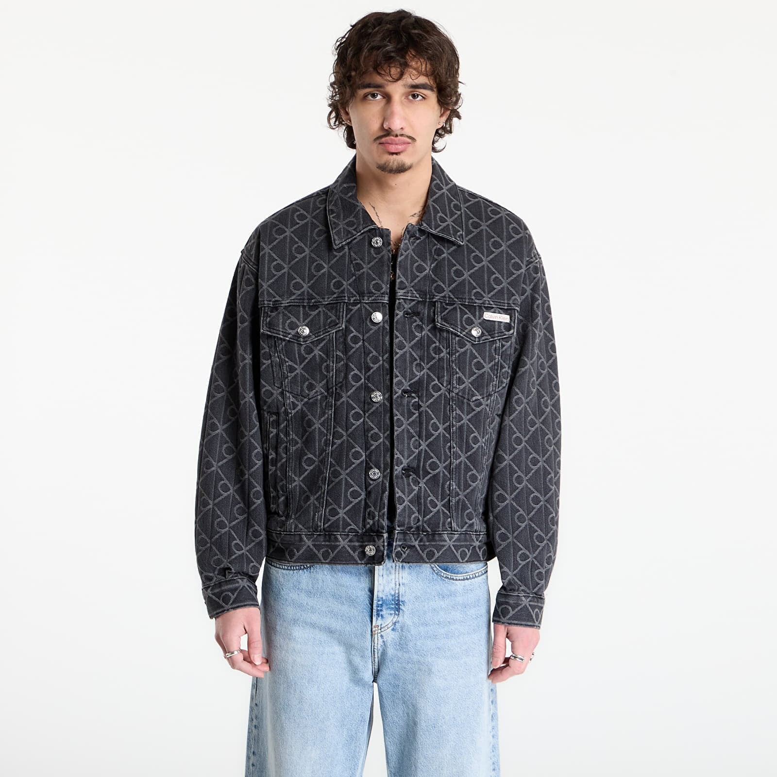 Bunda Calvin Klein Jeans 90S Emblem Jacket Black L