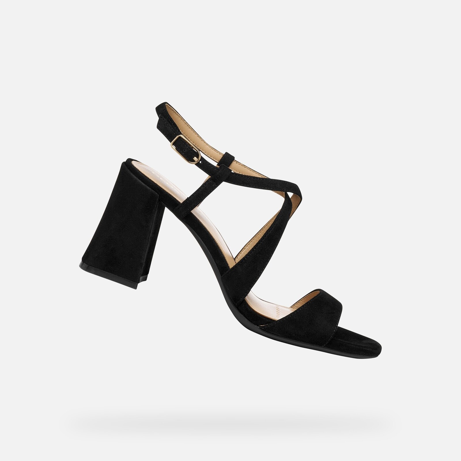 Geox New Eraklia 80 T01 dámske sandále na podpätku