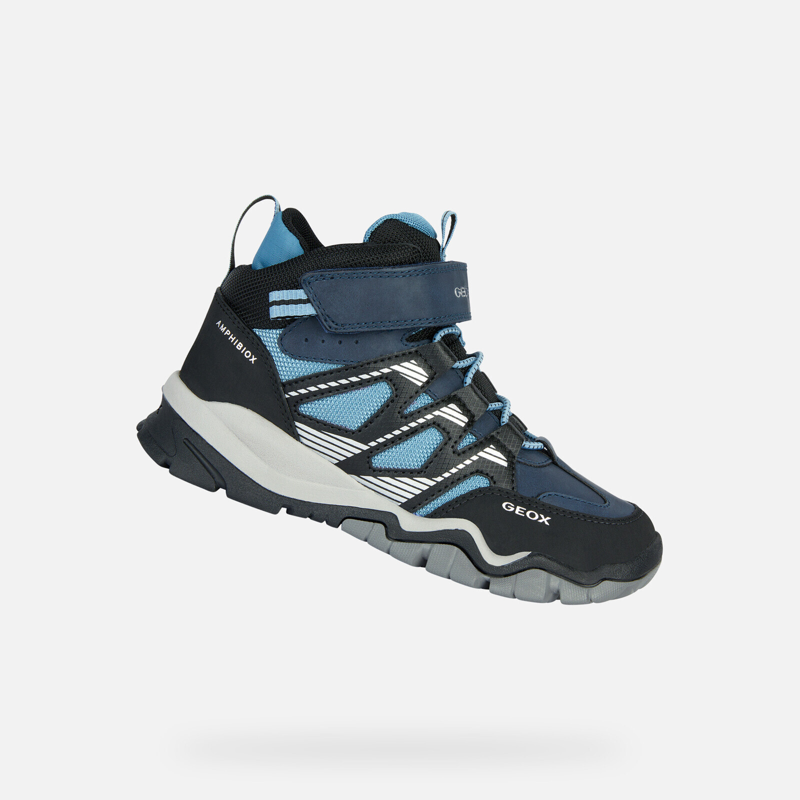 Chlapčenské tmavomodré tenisky Geox Montrack B ABX