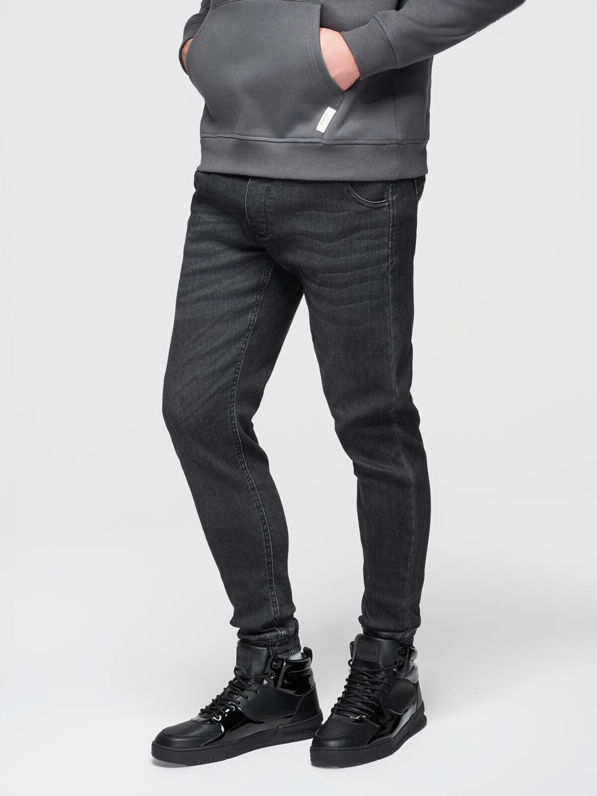 Pánske denimové jogger nohavice Ombre