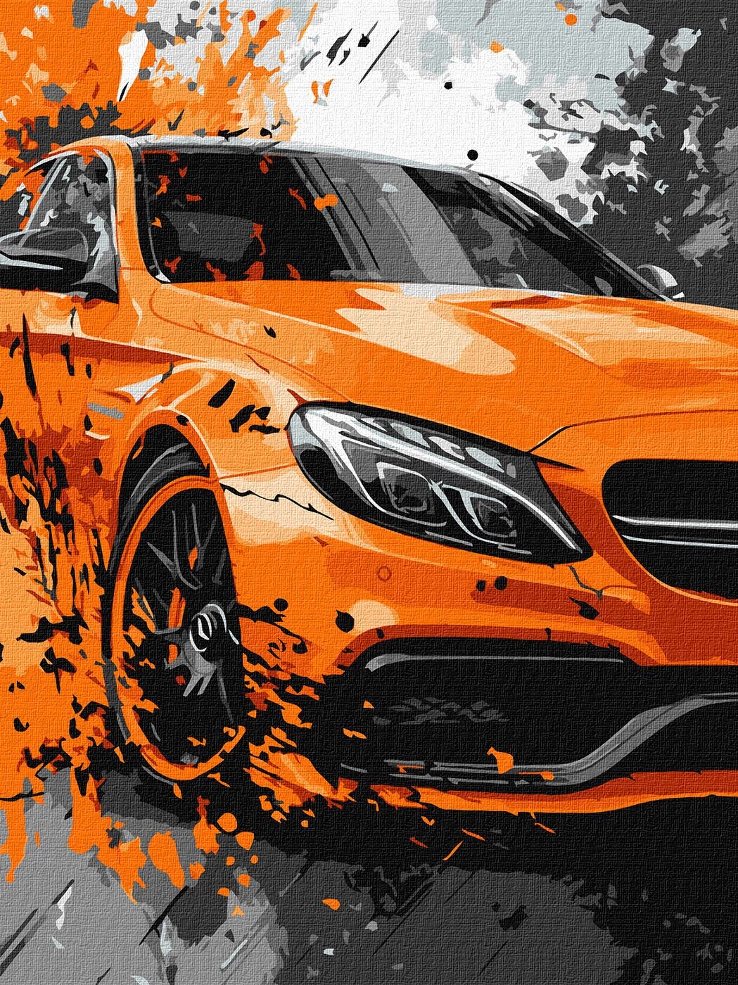 Ideyka Maľovanie podľa čísel - Jasná sila ©art_selena_ua 30 x 40 cm