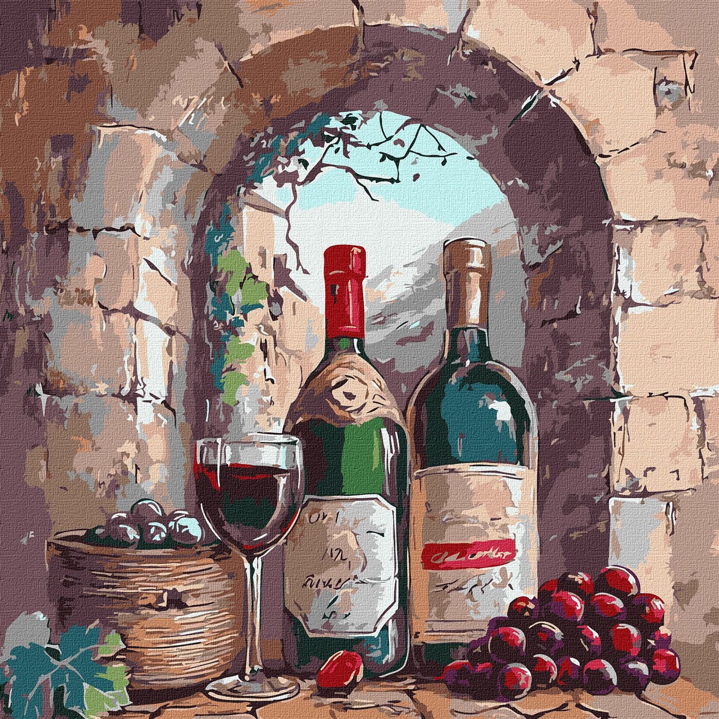 Ideyka Maľovanie podľa čísel - Chuť zrenia ©art_selena_ua 40 x 40 cm