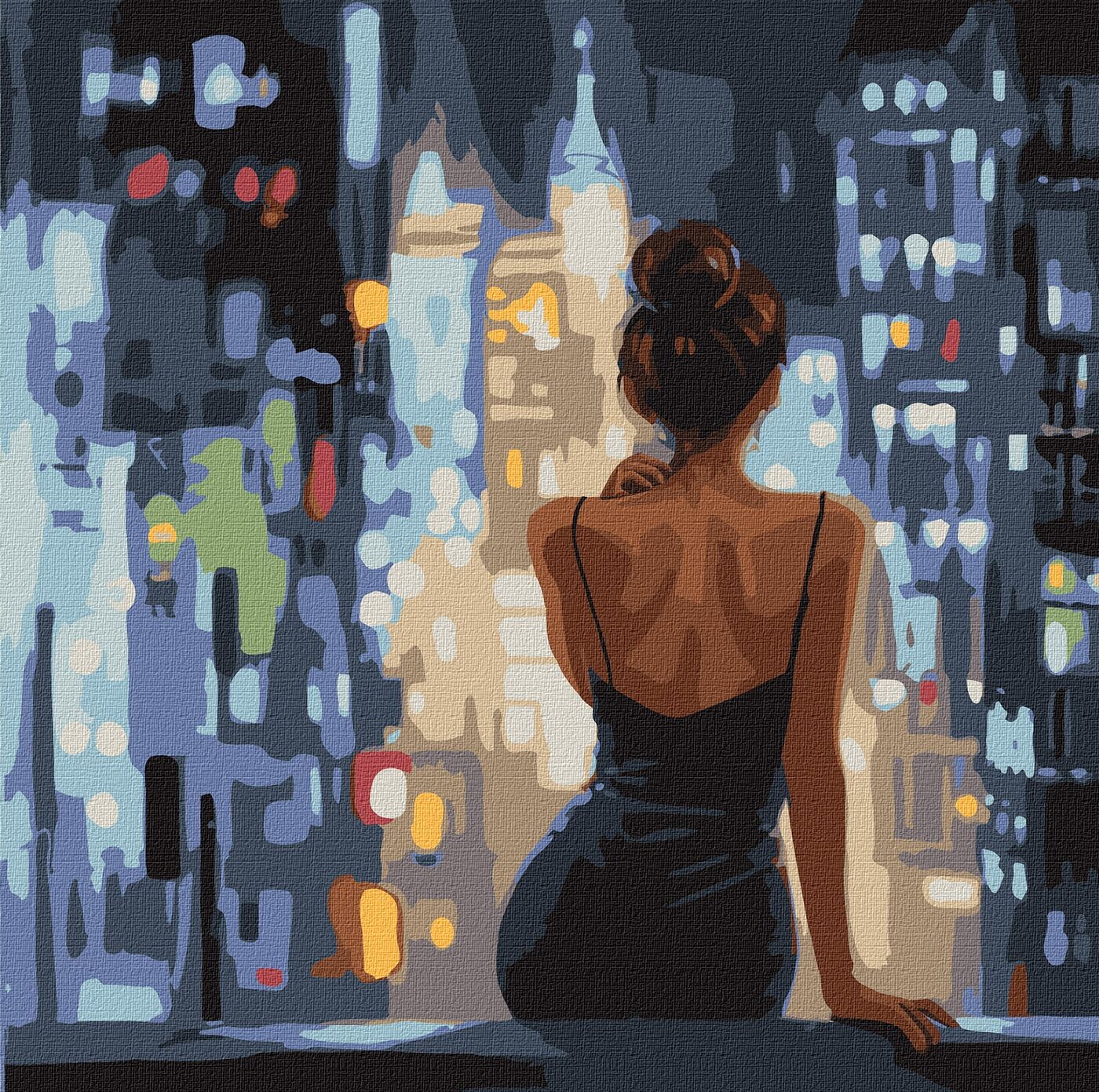 Ideyka Maľovanie podľa čísel - Záver večierka ©art_selena_ua 40 x 40 cm