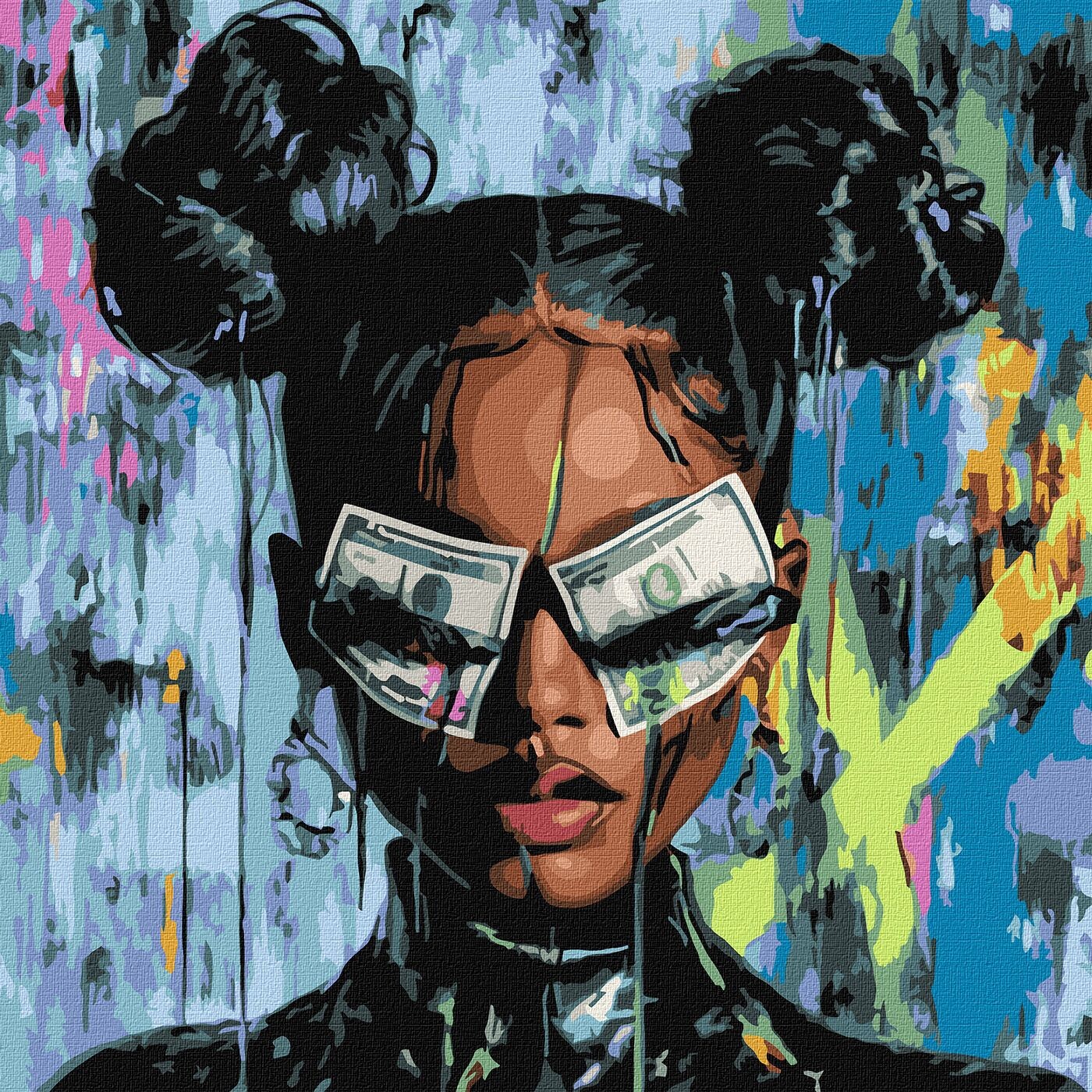 Ideyka Maľovanie podľa čísel - Tajná túžba art_selena_ua 40 x 40 cm